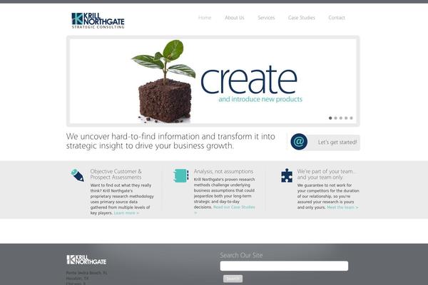 Vulcan theme site design template sample