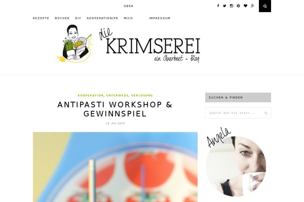 Hemlock Child theme site design template sample