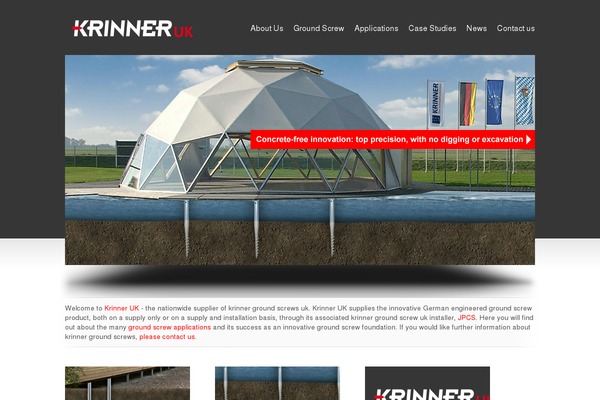 krinner.co.uk site used Display