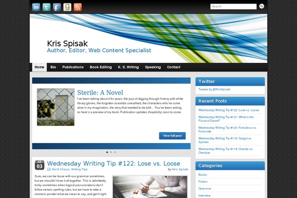 Site using Easy-slide-in plugin