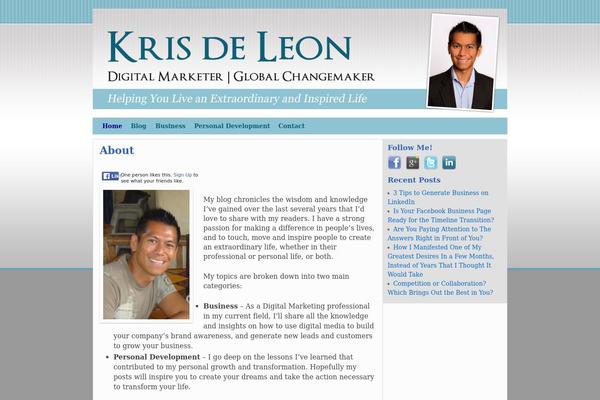 Weaver II theme site design template sample