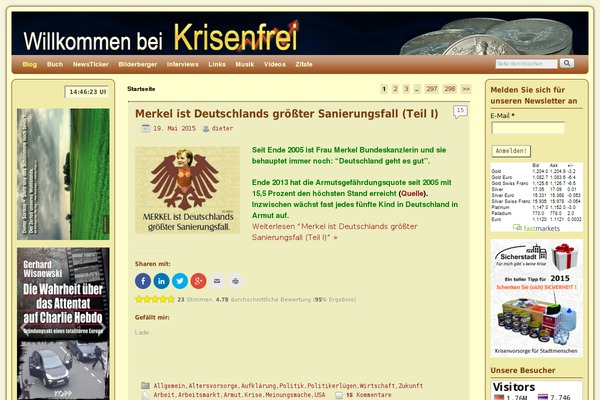 MH Newsdesk theme site design template sample