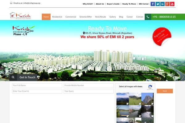 Site using Contact Form Builder plugin