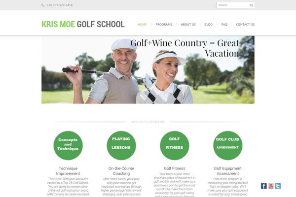 krismoegolfschools.com site used Kage Green