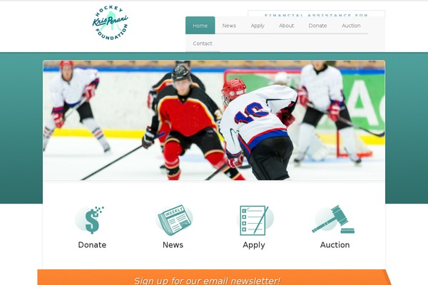 krisperanihockeyfoundation.org site used Education