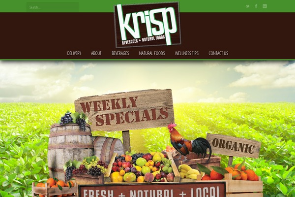 Linguini theme site design template sample