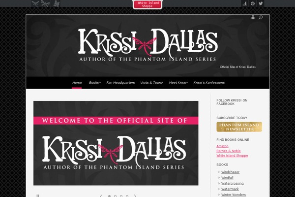Enfinity theme site design template sample
