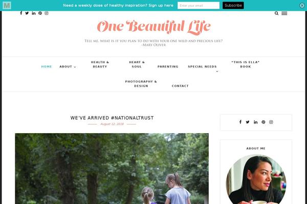 Letsblog theme site design template sample