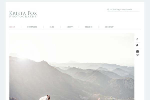 kristafox.com site used Chic-blog