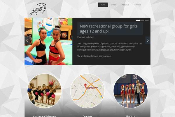 Luminus theme site design template sample