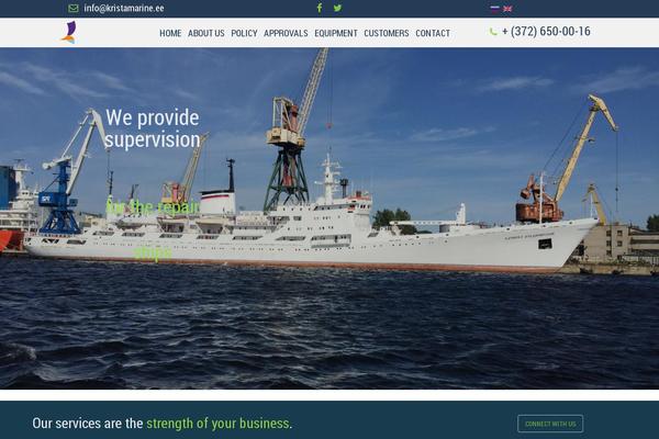 kristamarine.com site used Kristamarine