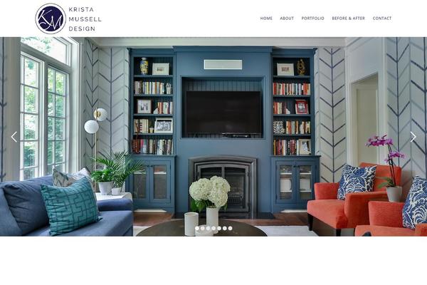 Brooklyn theme site design template sample