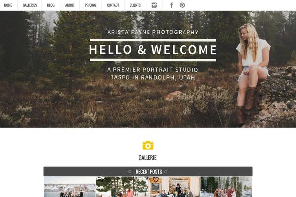 ProPhoto 5 theme site design template sample