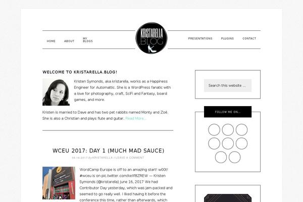 kristarella.com site used Revolution-pro