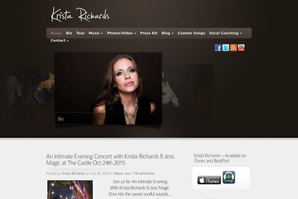 Envisioned theme site design template sample