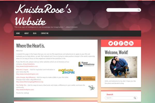 Duena theme site design template sample