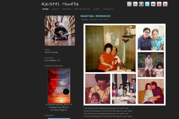 Site using Awesome Flickr Gallery plugin
