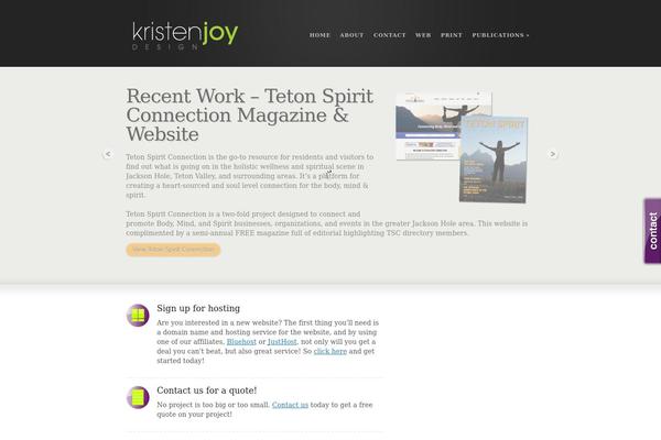 kristenjoydesign.com site used Coffee Break