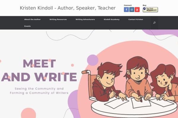 Vantage theme site design template sample