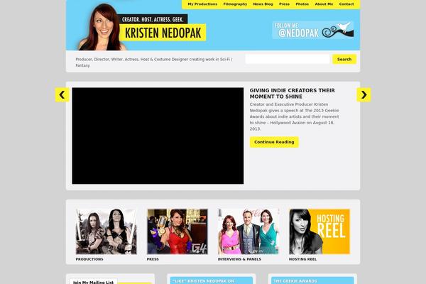 kristennedopak.com site used Vidley