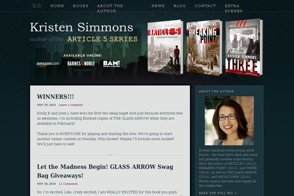 Ks theme site design template sample