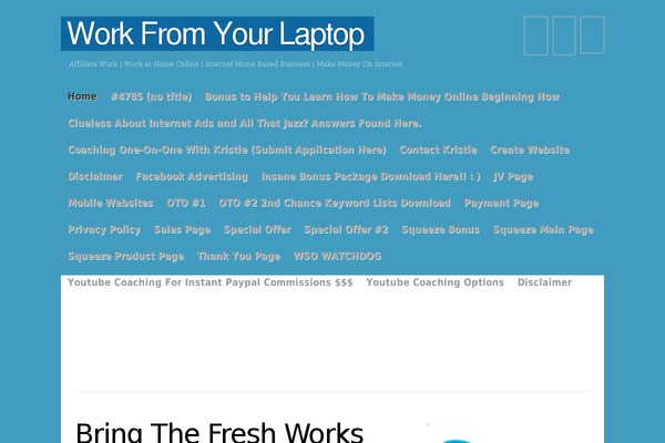 Absolum theme site design template sample