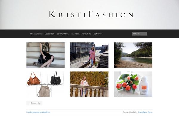 kristifashion.com site used Mixfolio