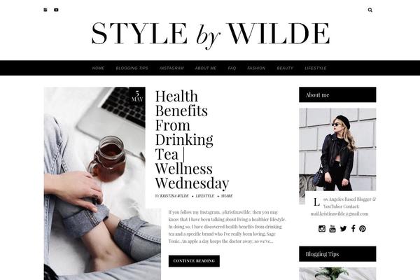 Site using Accesspress-social-pro plugin