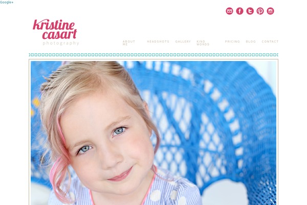 Prophoto4 theme site design template sample