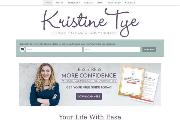 Jacqueline theme site design template sample