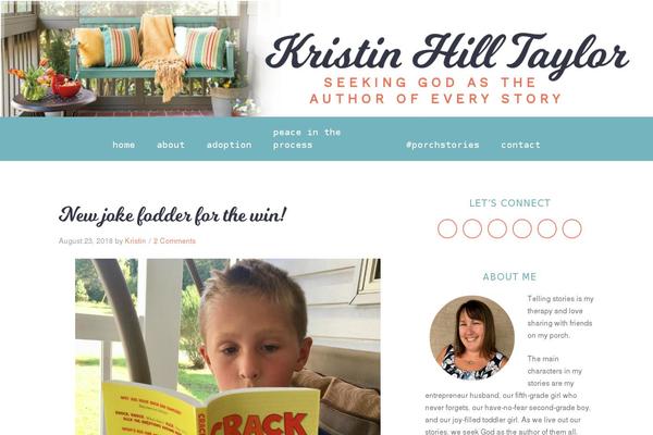 kristinhilltaylor.com site used Kristinhilltaylor