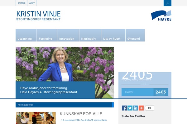 Novelti theme site design template sample