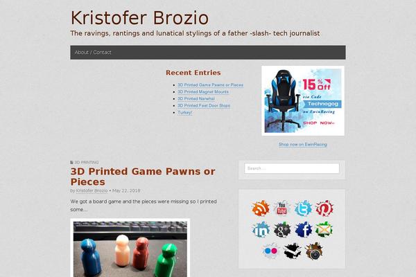 Gridiculous Pro theme site design template sample
