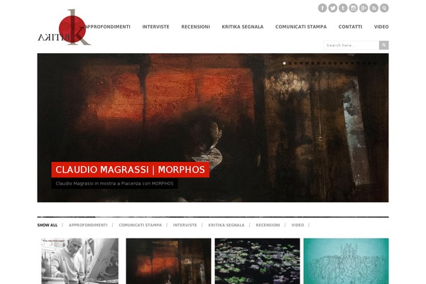 Inspire theme site design template sample