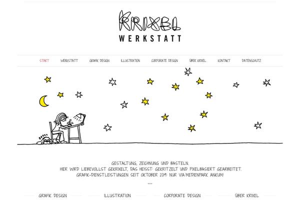 Legenda theme site design template sample