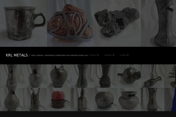 Fullscreen theme site design template sample
