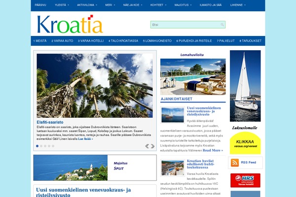 kroatia.fi site used CityTours