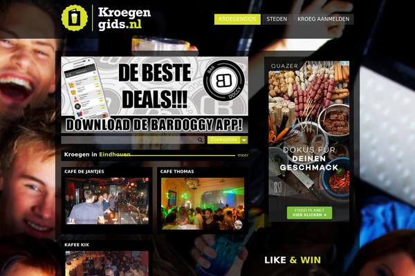 Clubber theme site design template sample