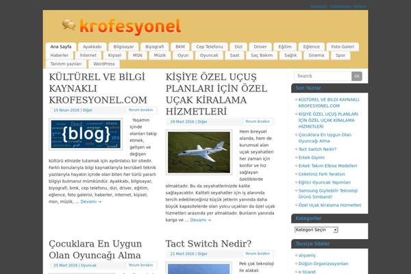 Mantra theme site design template sample