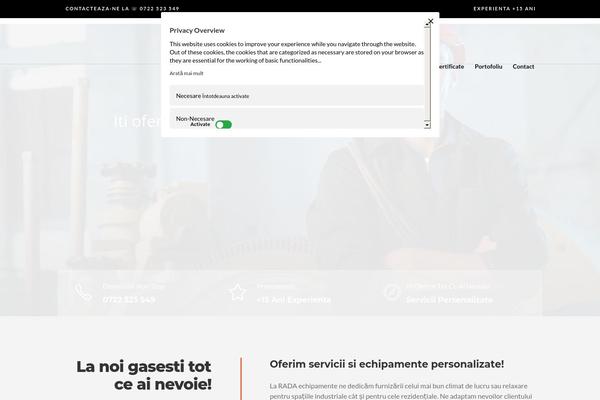 Site using Portfolio plugin