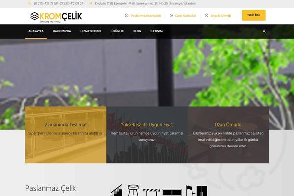 Realfactory theme site design template sample