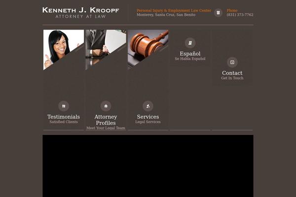 Themis theme site design template sample