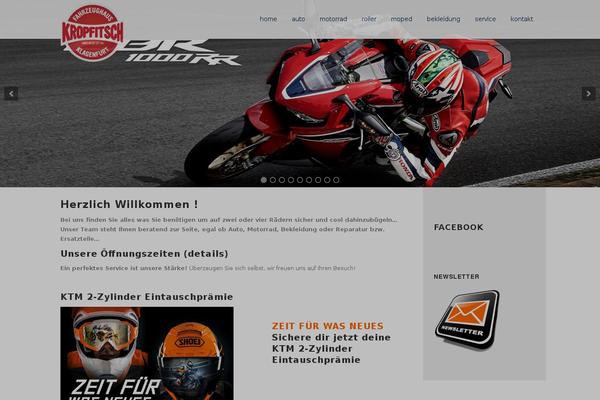 Automobile theme site design template sample
