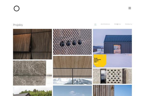 Kalium theme site design template sample