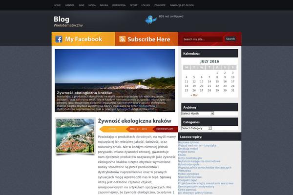krosny.eu site used Gordon