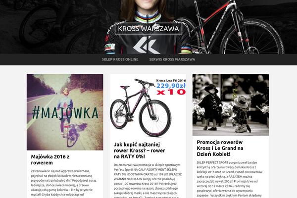 Griffin theme site design template sample