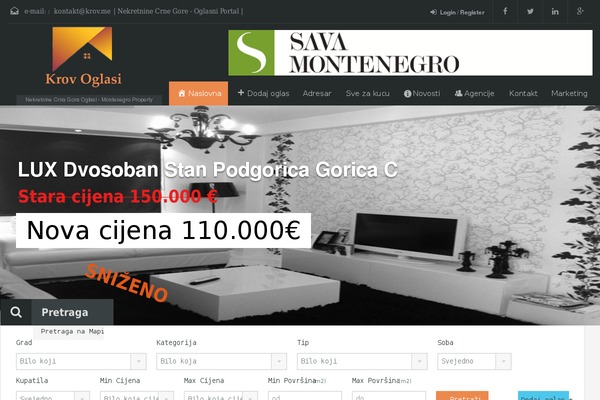 krov.me site used Realhomes-theme