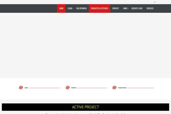SKT White theme site design template sample