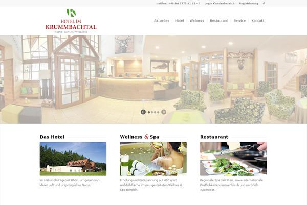 krummbachtal.de site used Hotel-krummbachtal