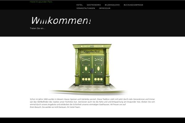 Montreal theme site design template sample